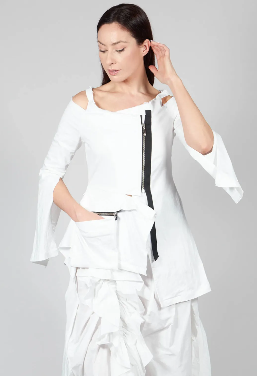 ZITI1 Jacket in White