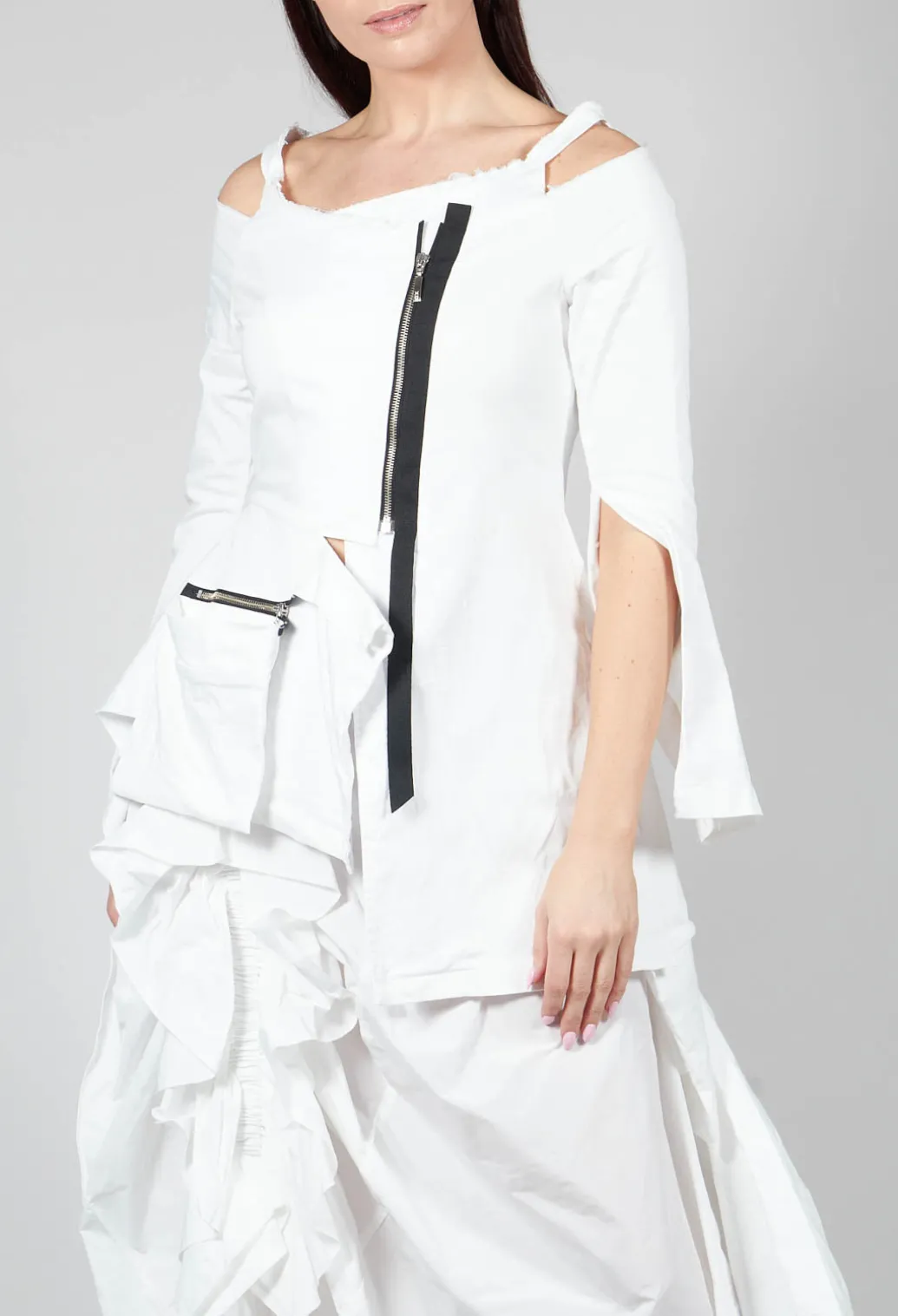 ZITI1 Jacket in White