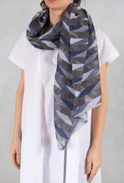 Zoe Scarf in Blue