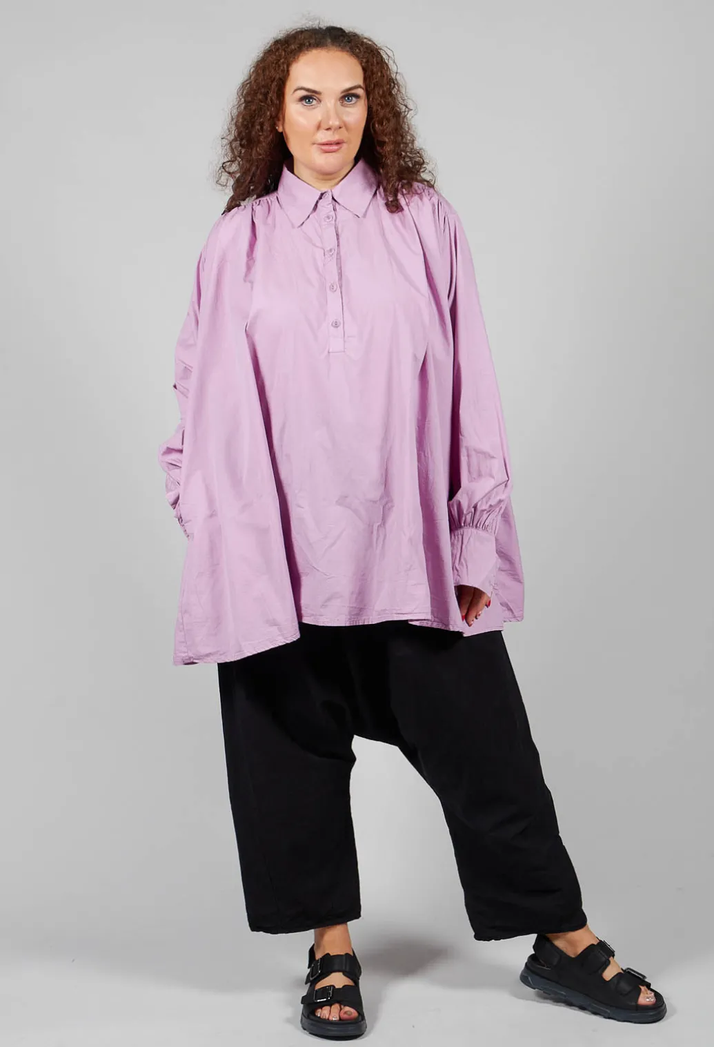 Zuruckwar Blouse in Perlmutt